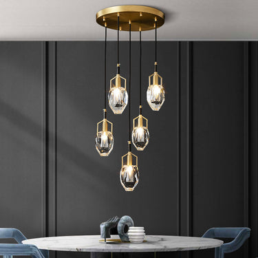 modern crystal chandelier